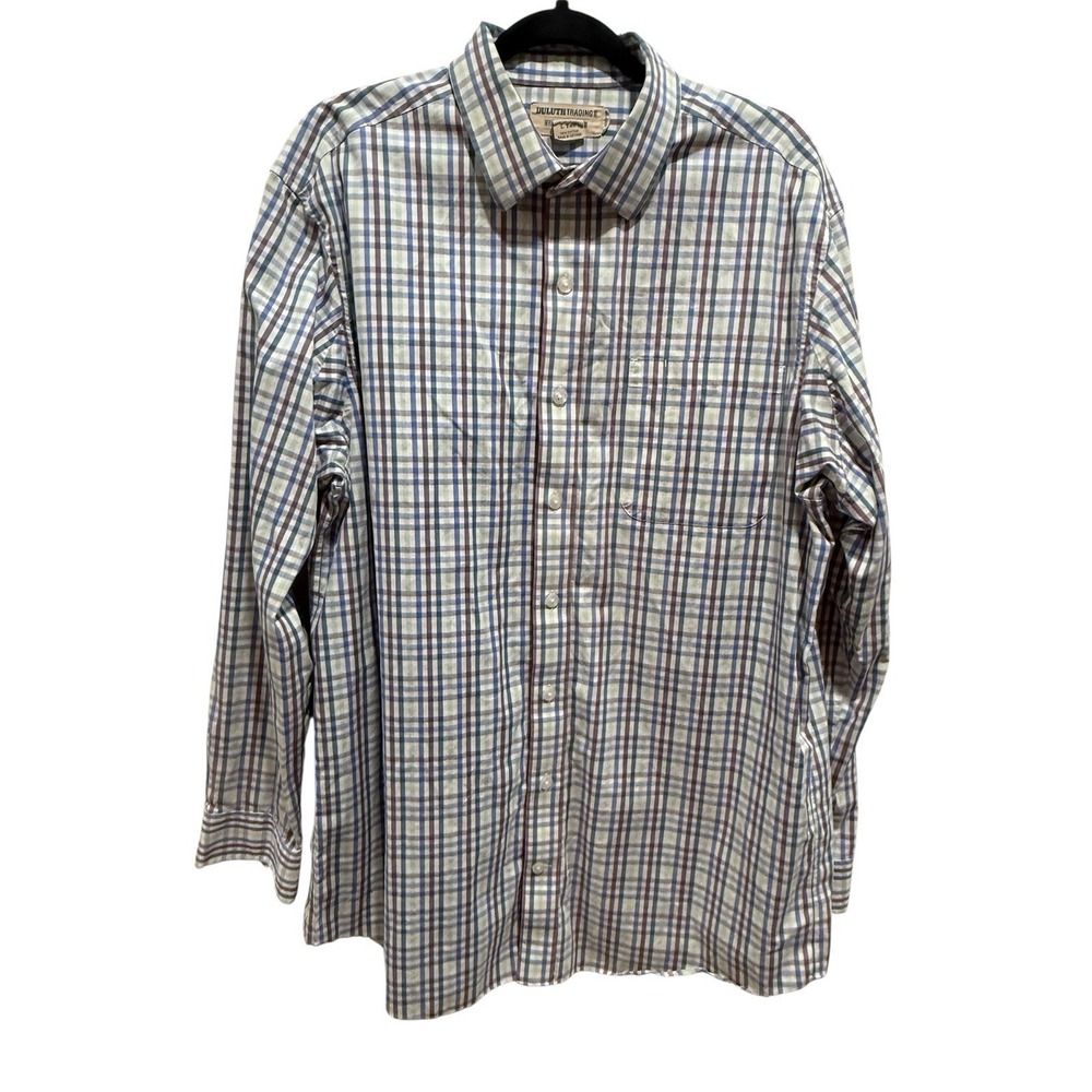 NEW Men's Wrinklefighter Relaxed Fit Long Sleeve Shirt LT‎ Large Tall